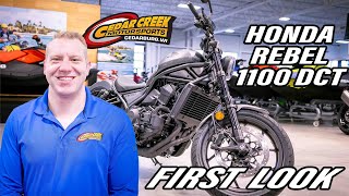 2024 Honda® Rebel 1100 DCT First Look Walkaround [upl. by Ecnahc]