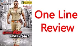 Motta Shiva Ketta Shiva Review  One Line Review  Tamil Cinema Review  Cineliker [upl. by Lukin105]