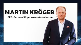 Interview Martin Kröger CEO German Shipowners Association [upl. by Zenobia]