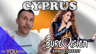 Cyprus in Eurovision All songs from 19812018 REACTION [upl. by Iras]