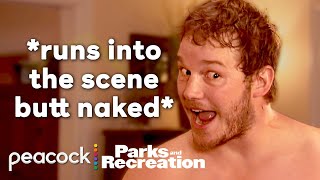 Best of improvised moments where the actors went OFF  Parks and Recreation [upl. by Occer]