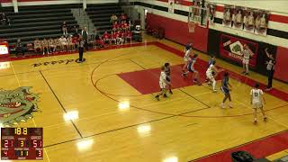 C Team Odessa High School vs Harrisonville High School Mens Varsity Basketball [upl. by Enyala]