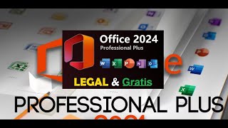 Como Instalar OFFICE 2024 Pro Plus LTSC Legal y Gratis ✅ incluye Visio Project💫 [upl. by Ynohtnakram]