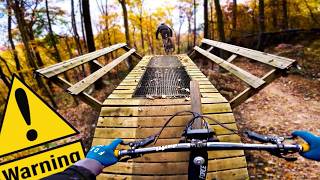 This Bike Park Is Just Built Different [upl. by Eusassilem]