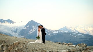 Whistler Blackcomb Sunset Jeep Elopement  Daniella  Carlos  Highlight Film [upl. by Ivers]