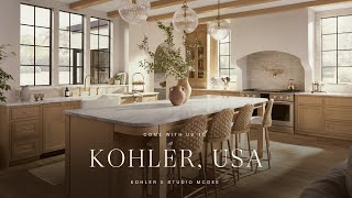 Come With Us to Kohler USA kohlerxstudiomcgee kohler kitchen bath [upl. by Yesor]