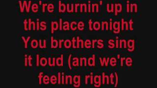 Burnin Up Jonas Brothers Lyrics Video [upl. by Arehs511]