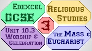 GCSE RS Unit 103 Part 3 of 5 Mass amp Eucharist  by MrMcMillanREvis [upl. by Wayolle]