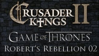 Crusader Kings II  A Game of Thrones Lets Play Teil 02  Lagebesprechung DeutschLets Play [upl. by Valentino]