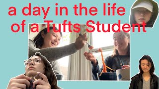 A Day in the Life of a Tufts Student Second Semester Senior [upl. by Idak]