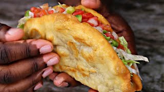 Homemade Chalupa  Taco Bell Copycat Recipe tacotuesday [upl. by Dicky]