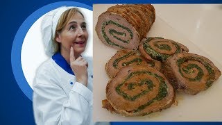 ROTOLO DI VITELLONE FARCITO  Rollè di vitello Le ricette di Zia Franca [upl. by Nurat951]