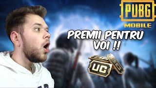 🔴PUBG Mobile  ROOMURI CU PREMII  HAI PE LIVE  200 [upl. by Eveiveneg]