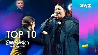 Eurovision 2024 Top 10  NEW 🇺🇦 [upl. by Estell]