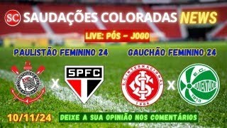 BRABAS x SPFC e INTER x JUVENT 101124 [upl. by Dloraj]