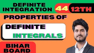 class 12th maths definite integration basic concepts and lecture bihar board preparation for 2025 [upl. by Obadias127]