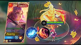 KAGURA BEST BUILD FROM EARLY TO LATE GAME IN 2024 🔥  KAGURA BROKEN BUILD amp EMBLEM 2024  MLBB [upl. by Maher]