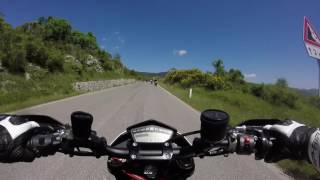 Hypermotard 1100 evo sp on board passo dello Spino [upl. by Leipzig]