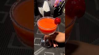 The strawberry margarita margarita cocktail mixologist mixologist mixologymasters dehradun [upl. by Orecul]