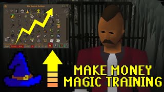 Make BANK bursting for Magic XP CHEAP GEAR FAST XP [upl. by Maximilien537]