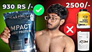 Nakpro Impact Whey Protein Review After 30 Days  Shocking Results 😳😨😱 [upl. by Mikol4]