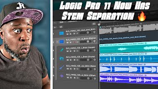 The New Logic Pro 11 Update Now Has Stem Separation and more key Features [upl. by Sabec]