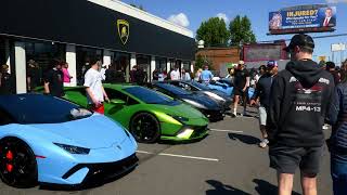 Lamborghini Charlotte Carshow May 2024  Sony A6700 [upl. by Atnahsal]