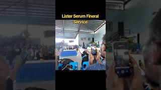 FUNERAL SERVICE OF THE LATE SIR LISTER SERUM AT LAE SECONDARY SCHOOL2024 [upl. by Cleveland399]