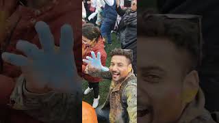 BOLO Tara Rara Song  Full Masti with Friends at Holi Fest Corfe Castle Dorset England UK 🇬🇧 [upl. by Clava]