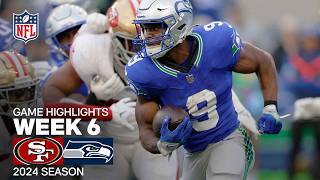 San Francisco 49ers vs Seattle Seahawks Game Highlights  NFL 2024 Season [upl. by Forelli]