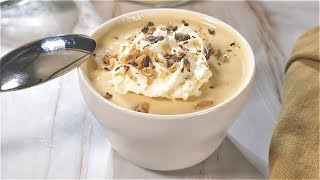 Easy Boozy Butterscotch Pudding Recipe [upl. by Ahsain]