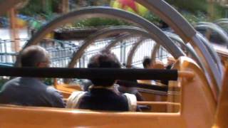 Slinky Dog Zig Zag Spin Onride at Toy Story Playland [upl. by Nasas]