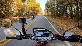 Honda XR 650 National Forest Dual Sport Ride Part 2 [upl. by Brunn214]