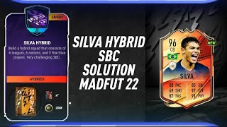 SILVA HYBRID SBC SOLUTION  Thiago Silva Future Icon  MADFUT 22 [upl. by Petrina]