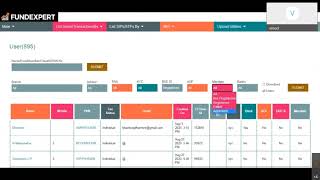 Demo of Fundexpert Platform Features for MFDs [upl. by Eikcin]