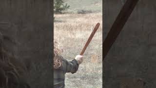 Slow Motion Atlatl Throw slowmotion atlatl spearthrower [upl. by Debor]