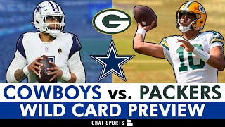 Cowboys vs Packers Preview Prediction Injury News Tyler Smith Stephon Gilmore NFL Playoffs 2024 [upl. by Eidnak]