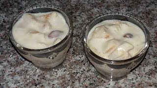 Dessert léger au yaourt nature et orange تحلية خفيفة و منعشة بالياغورت الطبيعي و البرتقال [upl. by Kelsi]