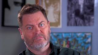 Dont Talk PSA  Nick Offerman Parks amp Recreation HEARTS BEAT LOUD [upl. by Azelea418]