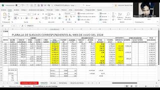 TALLER DE PLANILLAS DE SUELDOS Y SALARIOS PARTE 5 [upl. by Ragse793]