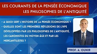 Les courants de la pensée économiqueLes philosophes de lAntiquitéCanonistes MALes Mercantilistes [upl. by Ceporah]