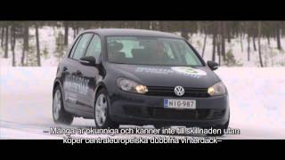 TV show Teknari visits Nokian Tyres in Lapland Swedish subtitles [upl. by Gardy]