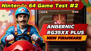 PART 2 Nintendo 64 Game Test On ANBERNIC RG35XX Plus with New Firmware [upl. by Torrin]