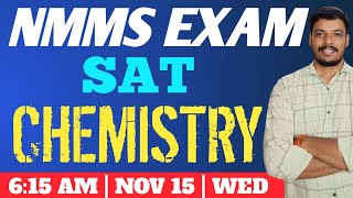 NMMS EXAM  CHEMISTRY  SAT MAT QUESTIONS [upl. by Yendys]