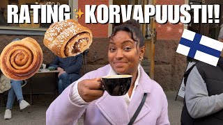 Finding the Best Cinnamon Bun in Helsinki  Americans Trying Finnish Food [upl. by Rambow981]