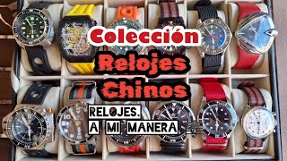 COLECCIÓN de relojes de procedencia China [upl. by Loux]