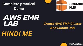 AWS EMR Cluster Create using AWS Console  Submitting Spark Jobs in AWS EMR Cluster [upl. by Gadmann]