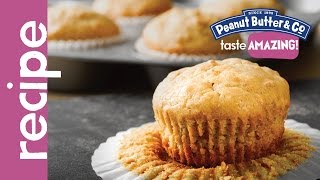 Peanut Butter Banana Muffins Recipe [upl. by Jay]