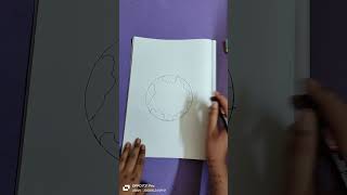 How to draw a earth music art song drawing painting [upl. by Neahs64]