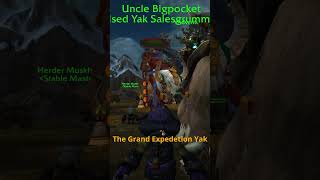 This is how you can obtain the Grand Expedition Yak worldofwarcraft [upl. by Traver]